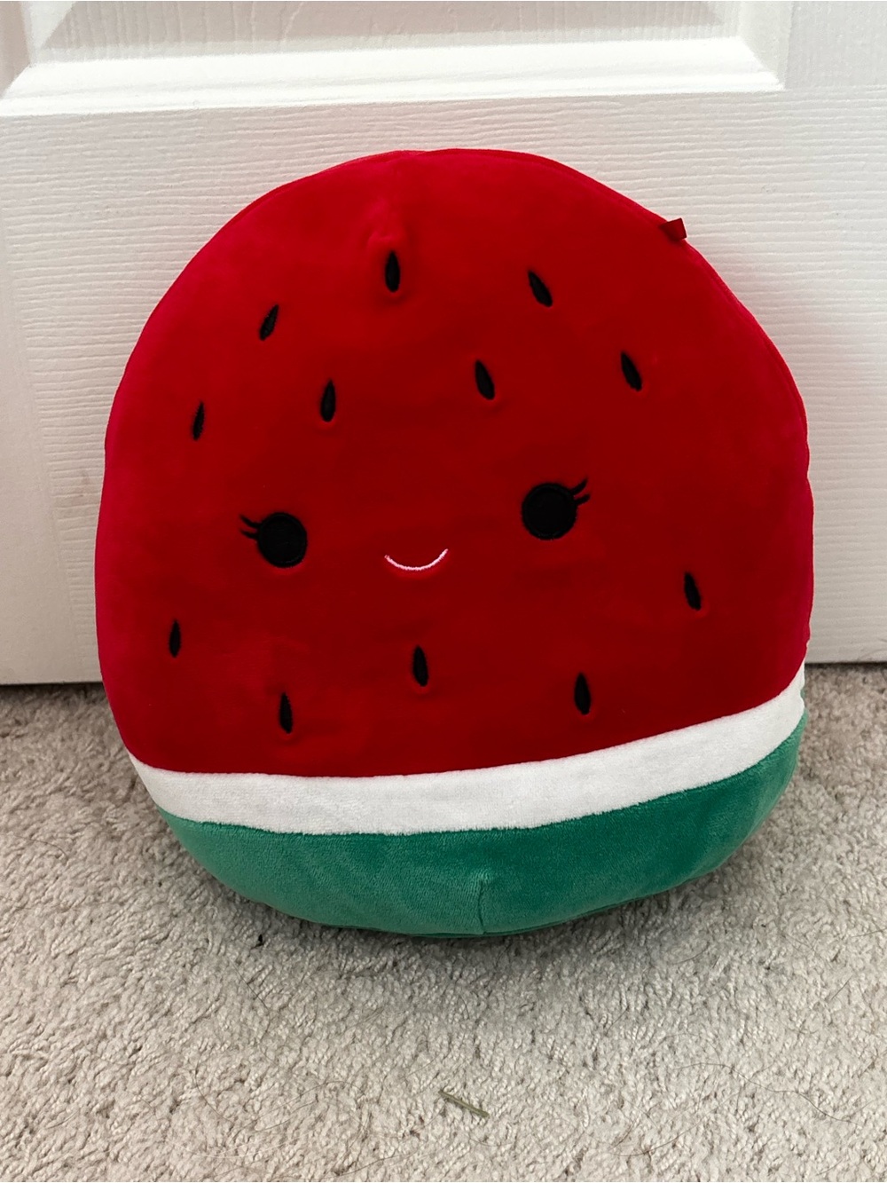 SQUISHMALLOWS Winsey the Watermelon Plush Toy Red Green White